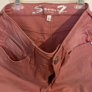 Seven pink jeans
